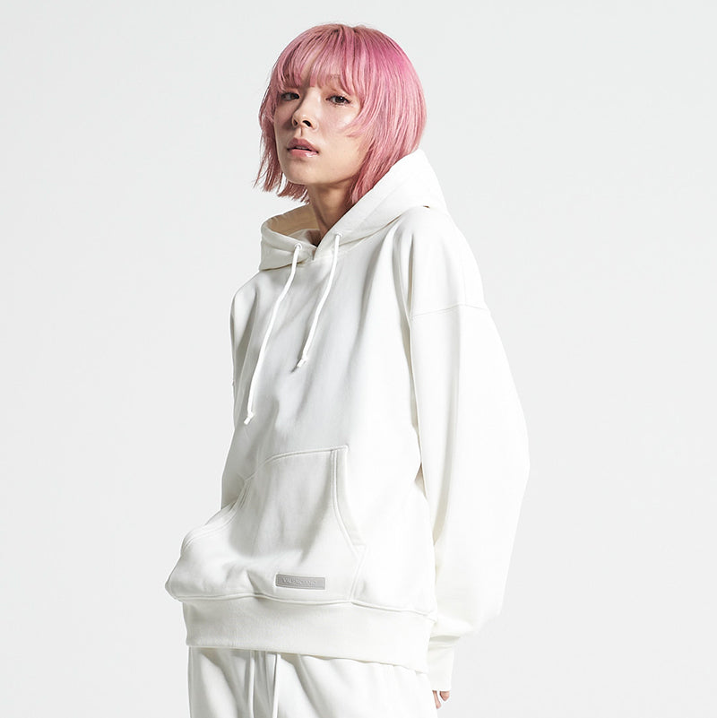 スウェットパーカー フーディ オフホワイト
