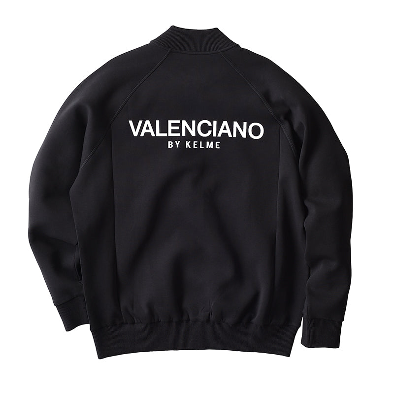 トラックジャケット スウェット ダブルジップ ブラック