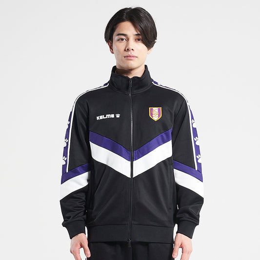 トラックジャケット ジャージ サッカー ブラック