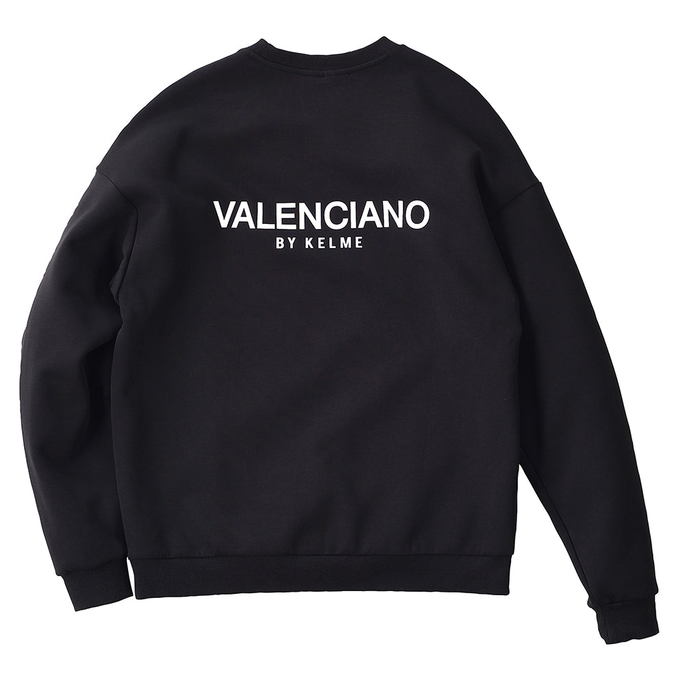 スウェット クルーネック ブラック