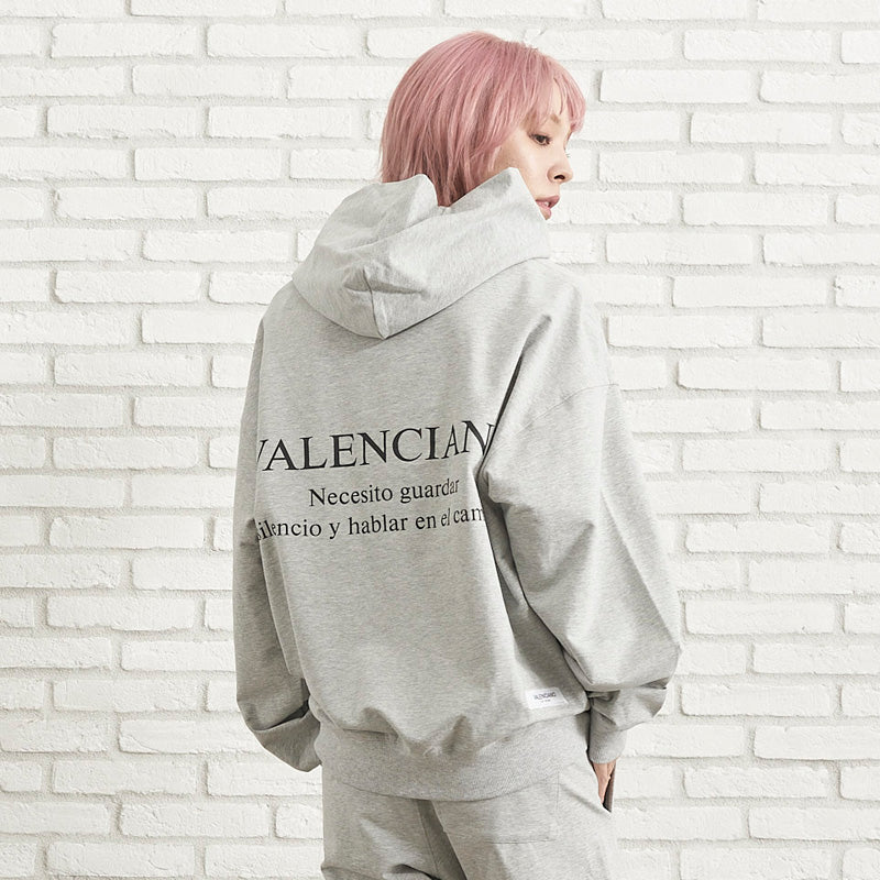 スウェットパーカー フーディ ヘザーグレー