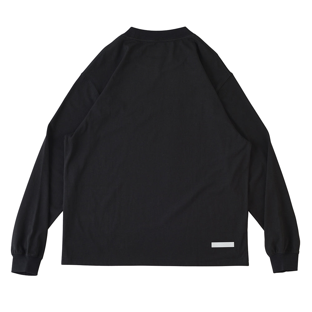 Tシャツ ロングスリーブ ブラック