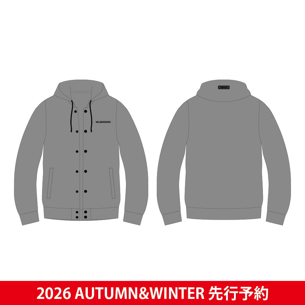 【先行予約】 BUTTON HOODIE【通常商品と同時購入不可・配送希望日指定不可】