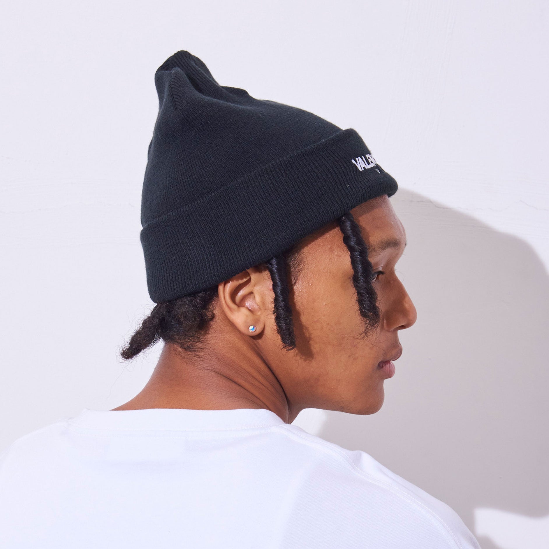 ニットキャップ 帽子 ブラック