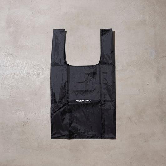 エコバッグ 大容量 ポケッタブル ブラック