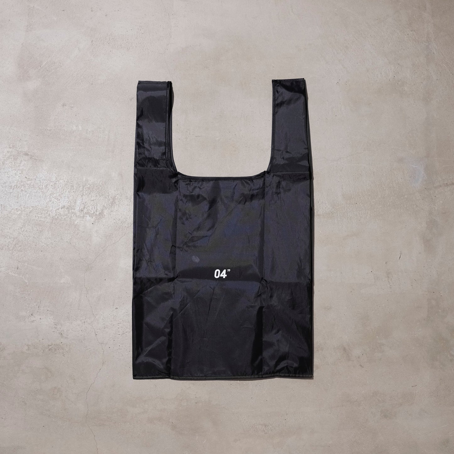 エコバッグ 大容量 ポケッタブル ブラック