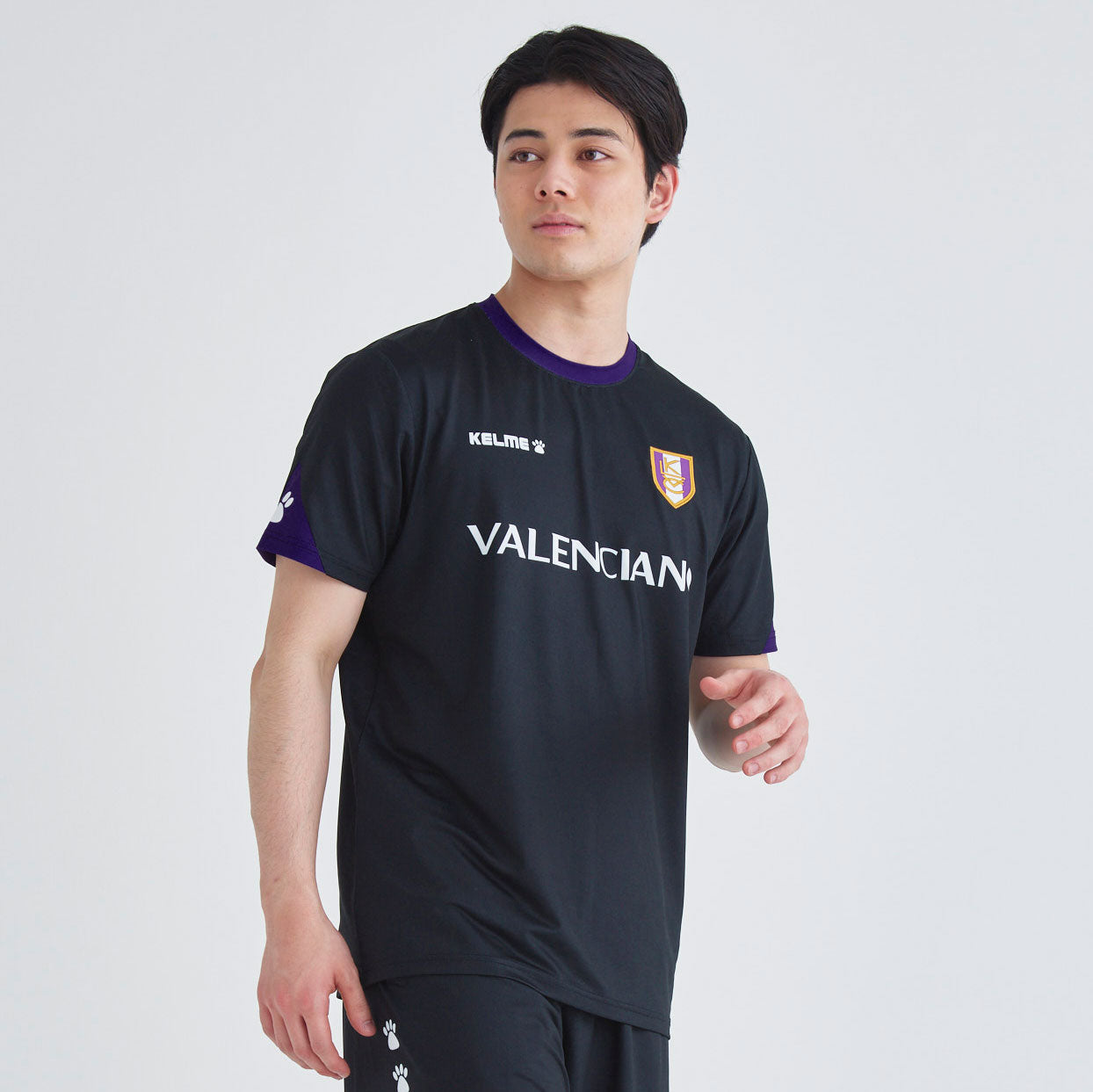 サッカーシャツ ブラック