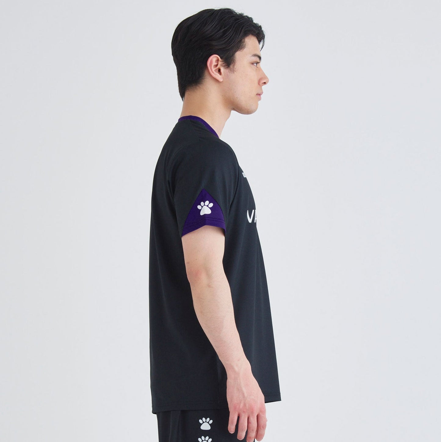 サッカーシャツ ブラック