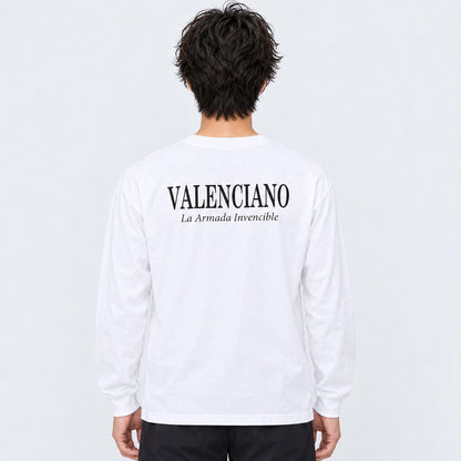 L/S PRINT TEE 06 model back