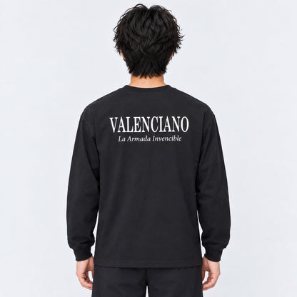 L/S PRINT TEE 26 model back