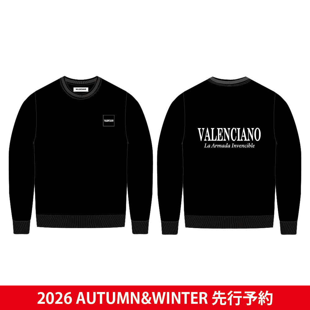 【先行予約】 VLC CREW NECK【通常商品と同時購入不可・配送希望日指定不可】