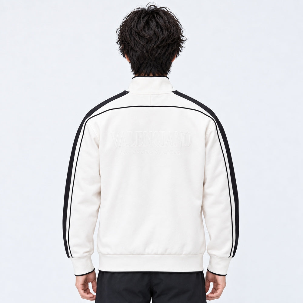 FULL ZIP TRACK JACKET 415 model back