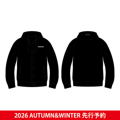 【先行予約】 BUTTON HOODIE【通常商品と同時購入不可・配送希望日指定不可】