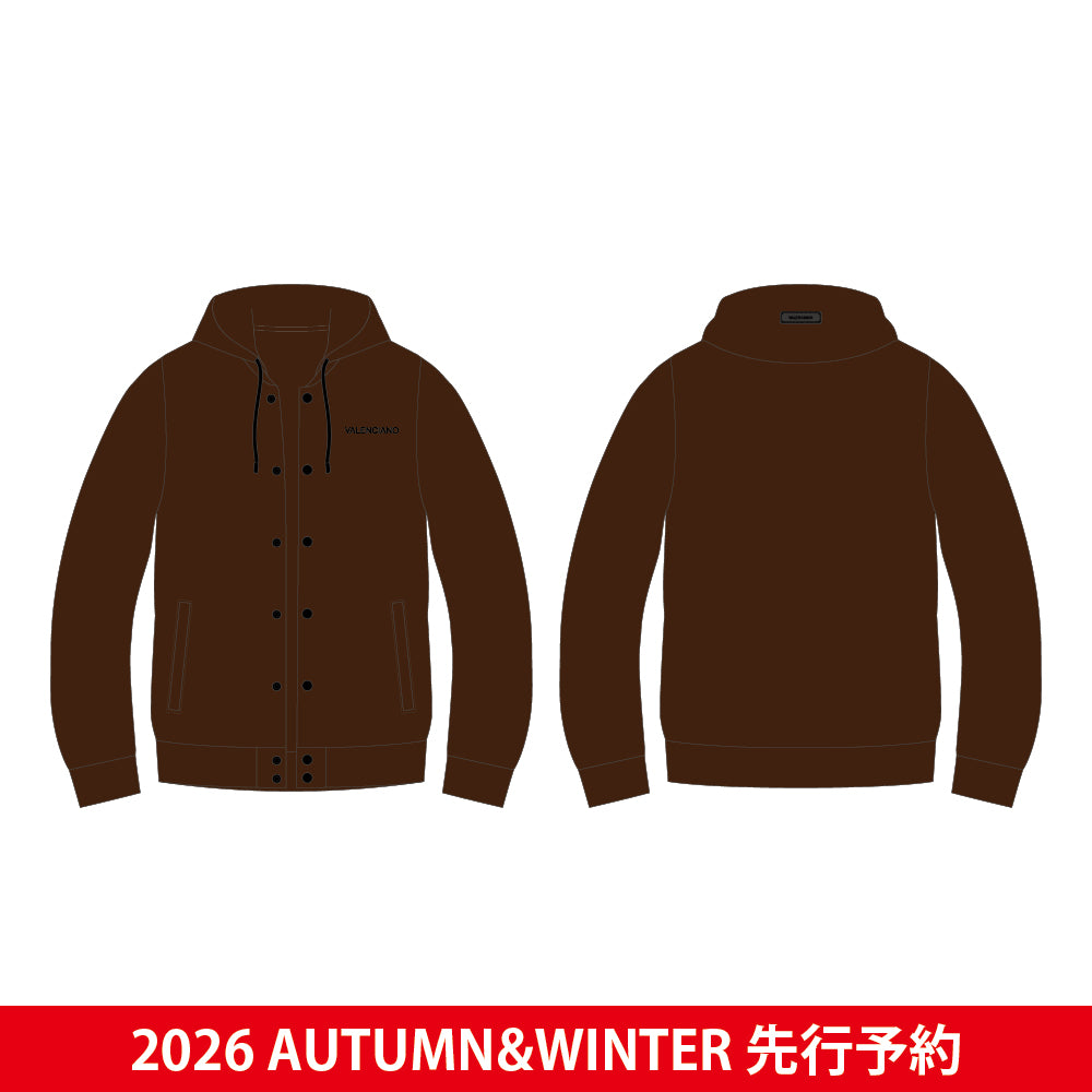 【先行予約】 BUTTON HOODIE【通常商品と同時購入不可・配送希望日指定不可】