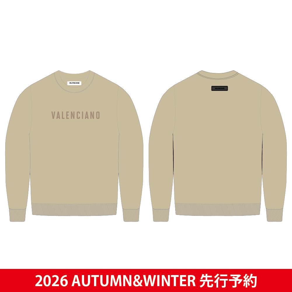 【先行予約】 COLOR CREW NECK【通常商品と同時購入不可・配送希望日指定不可】