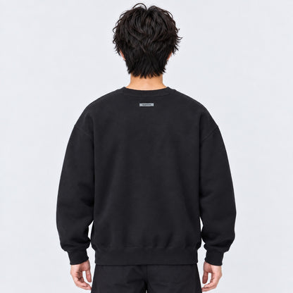COLOR CREW NECK 26 model back