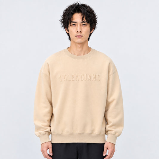 COLOR CREW NECK 37 model front