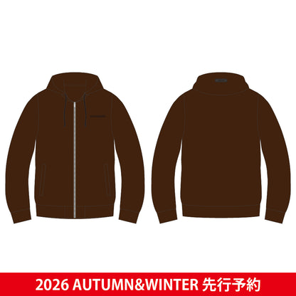 【先行予約】 ZIP HOODIE【通常商品と同時購入不可・配送希望日指定不可】