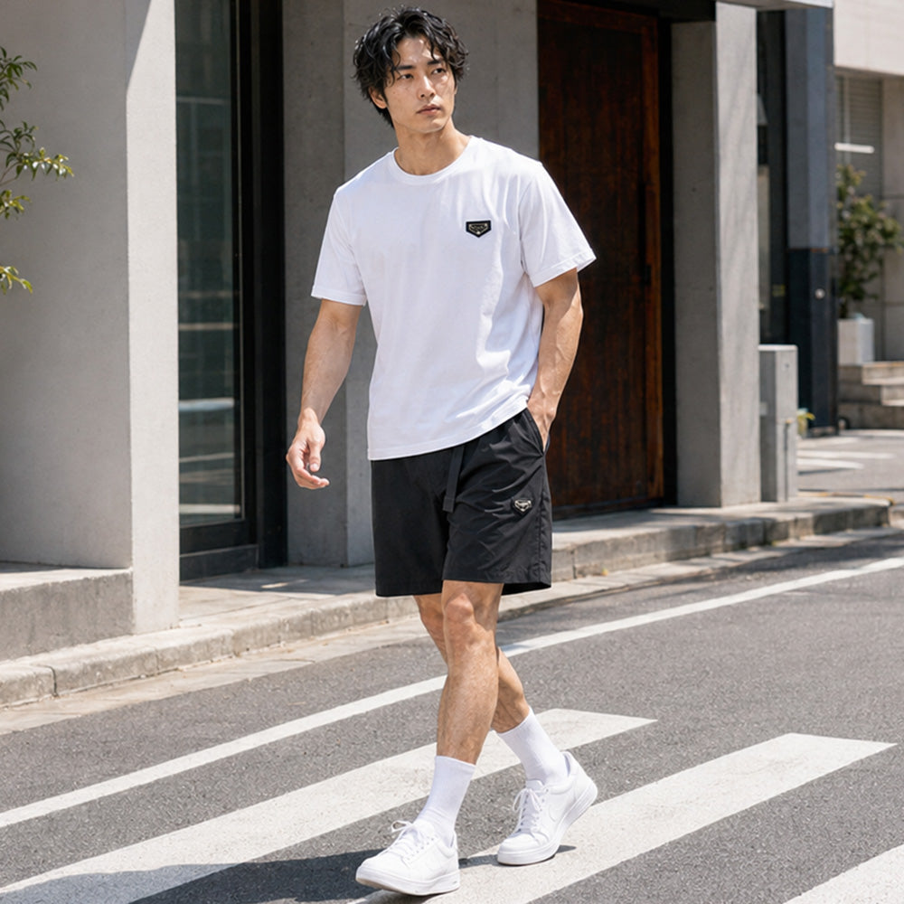 METAL PVC LOGO TEE