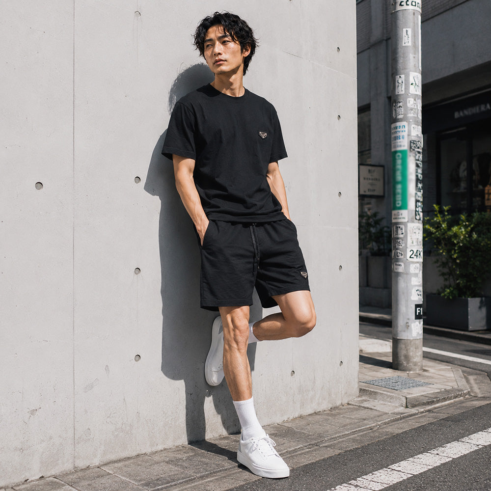 METAL PVC LOGO TEE